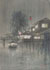 Houseboat in the rain